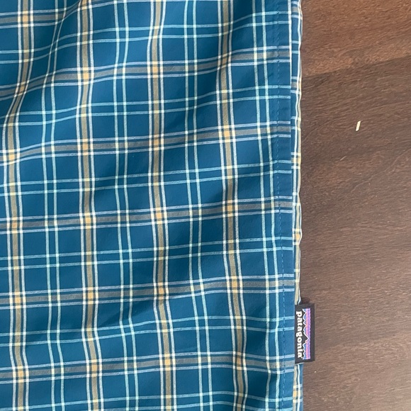 Men’s Long Sleeve Patagonia Shirt Blue Size Large - Picture 3 of 5